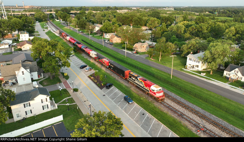 NS 911 Sits in Wentzville Mo.